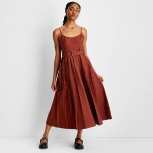 Target Reese Blutstein Corset Pleated Midi Dress, size 4